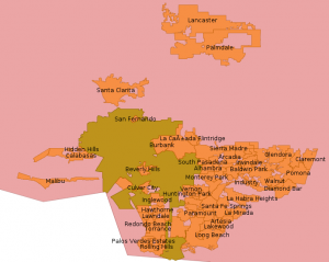 Cities of Los Angeles County